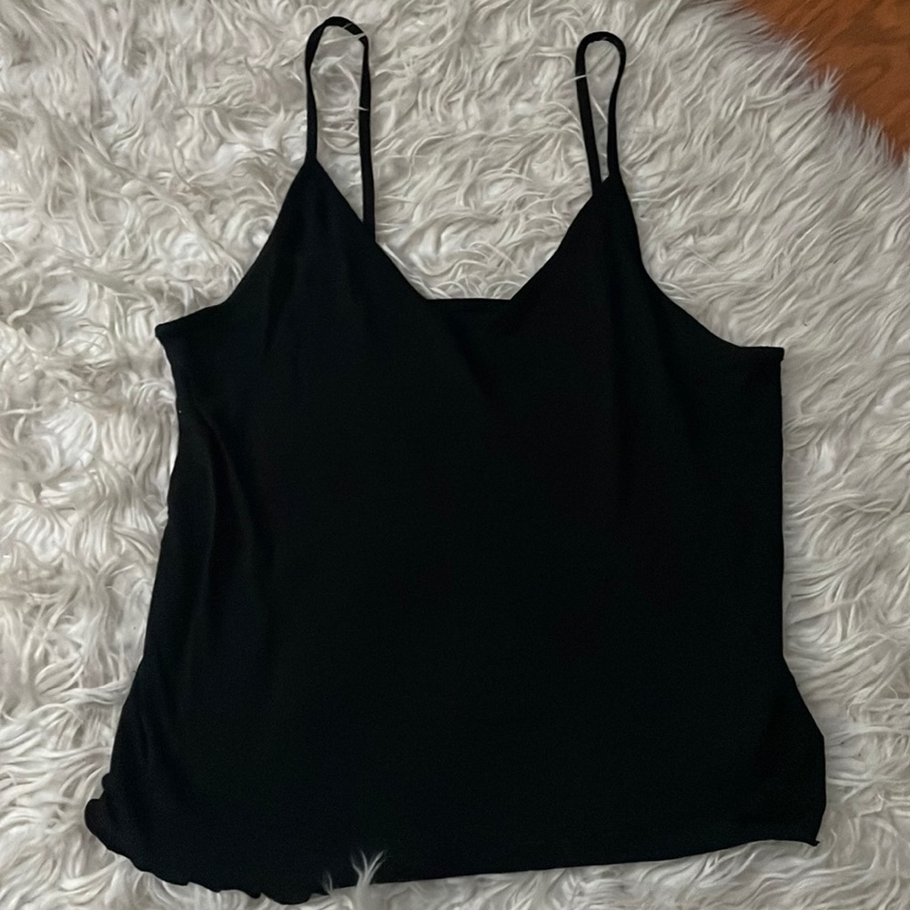 Black American Eagle Tank Top
